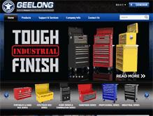 Tablet Screenshot of geelongsales.com